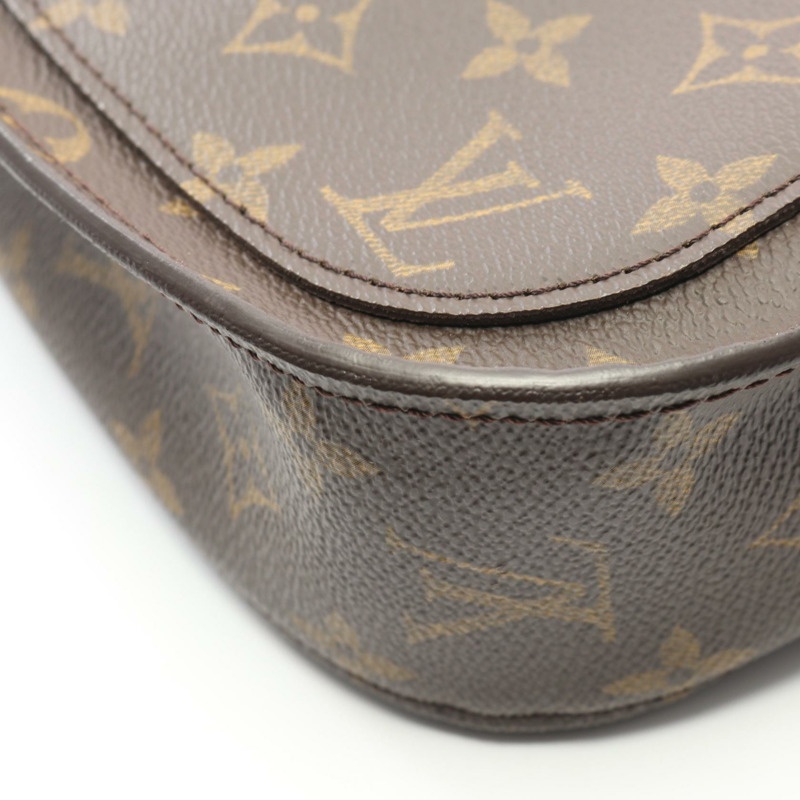 路易威登 Saint Cloud 24 肩斜背包 M51242 Monogram 二手棕色-5