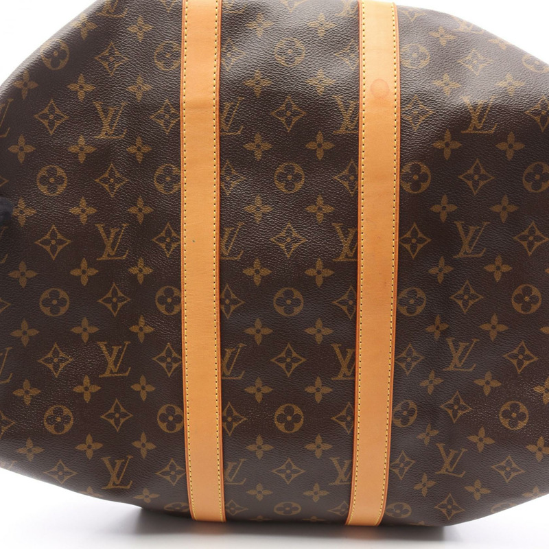 路易威登 Keepall45 手提包 M41428 Monogram 帆布棕色二手男女通用 LV-6