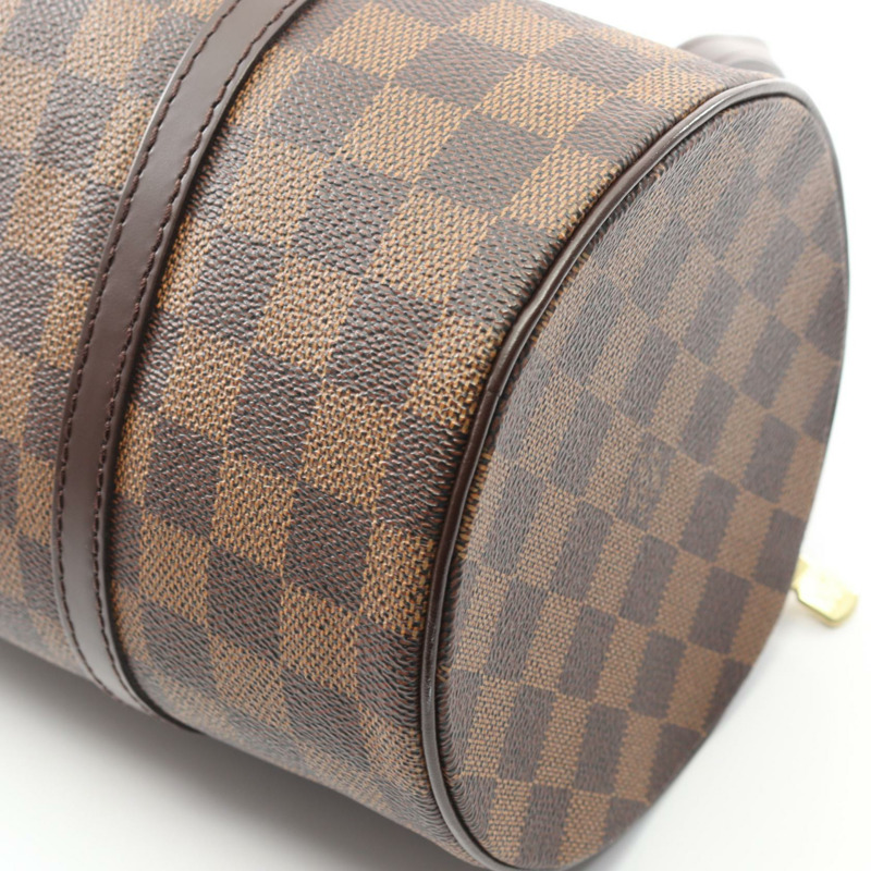路易威登 Papillon 30 單肩手提包 N51303 Damier Brown Ebene 二手 LV-5