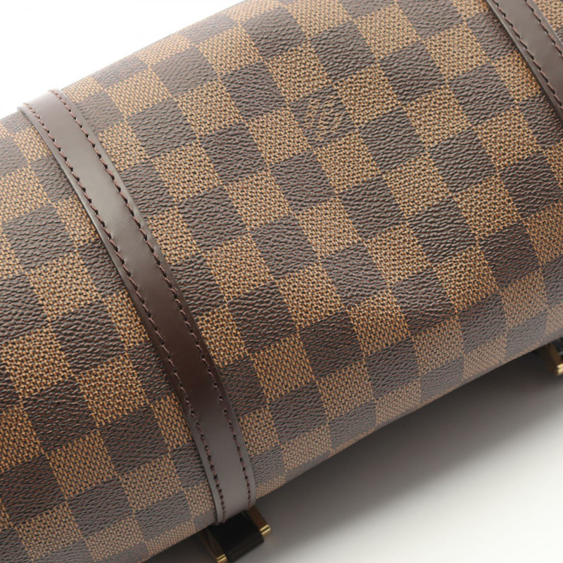 路易威登 Papillon 30 單肩手提包 N51303 Damier Brown Ebene 二手 LV-6