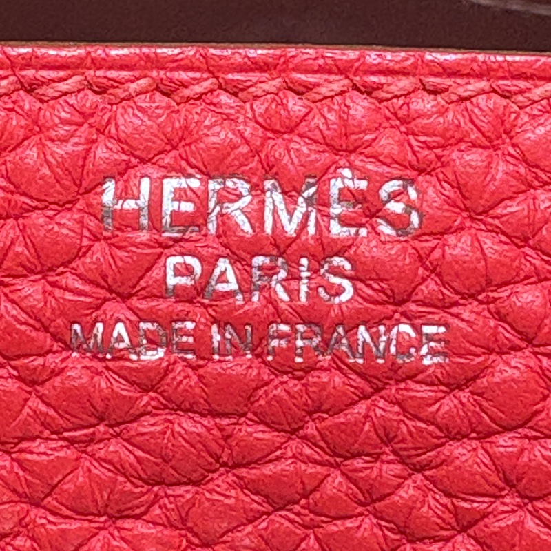 【低調奢華＋珊瑚紅】Hermès Lindy 30 珊瑚紅｜Togo皮革 × 銀扣｜框R 2014年 優雅珍藏-8