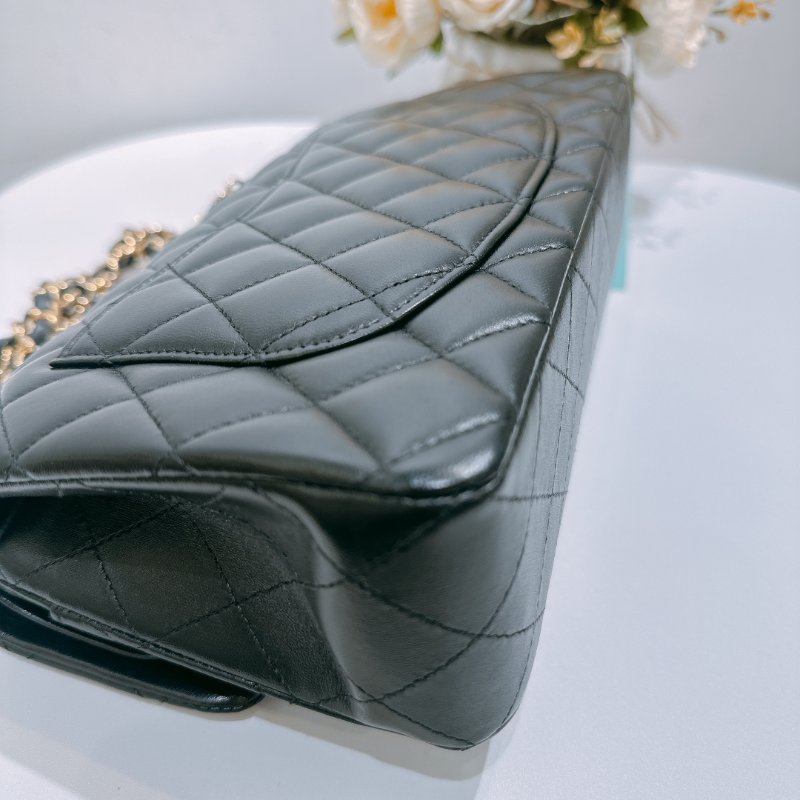 TW4583 Chanel 香奈兒 經典 翻蓋包 黑色羊皮 小號Classic Double Flap Bag 23cm Lambskin Black x GHW-7