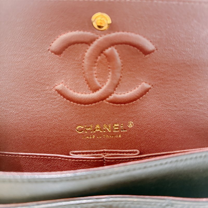 TW4583 Chanel 香奈兒 經典 翻蓋包 黑色羊皮 小號Classic Double Flap Bag 23cm Lambskin Black x GHW-10