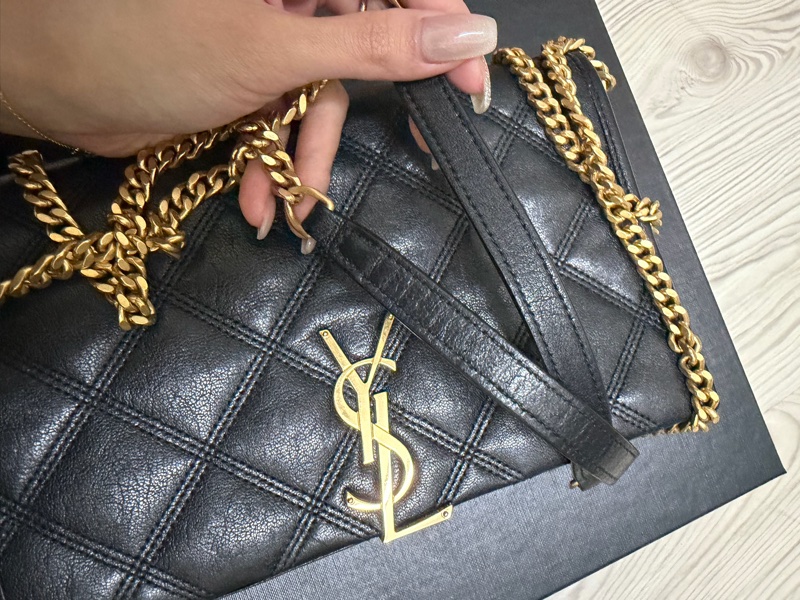 Ysl斜肩包小號(可變單肩)-15