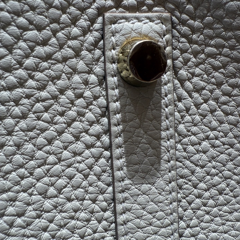 【稀有奢華白色・頂級收藏級別】Hermès Birkin 30 蘑菇白｜Togo皮革 × 金扣｜W刻 2024年-8