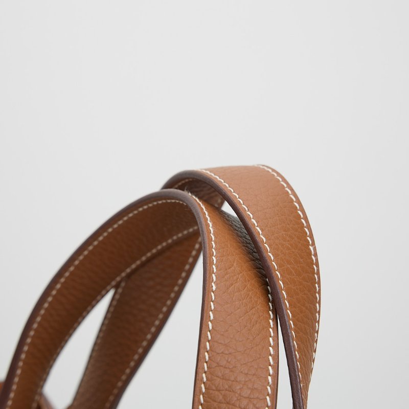 二手Hermès picotin 18 菜籃子/金棕金-7