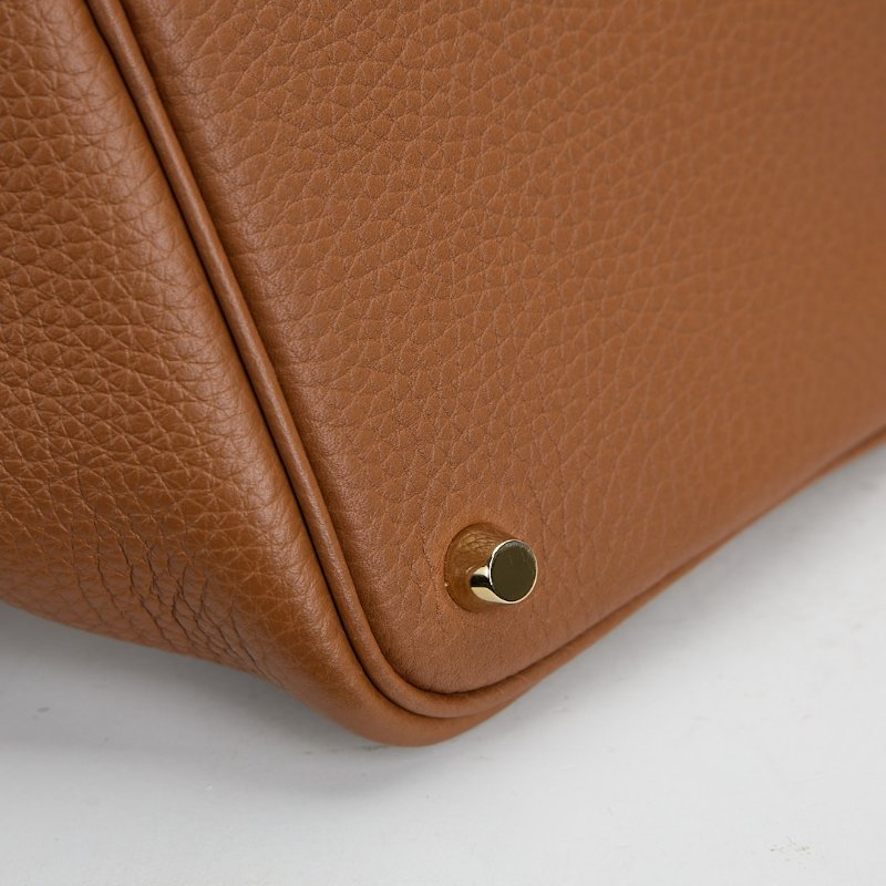 二手Hermès picotin 18 菜籃子/金棕金-11