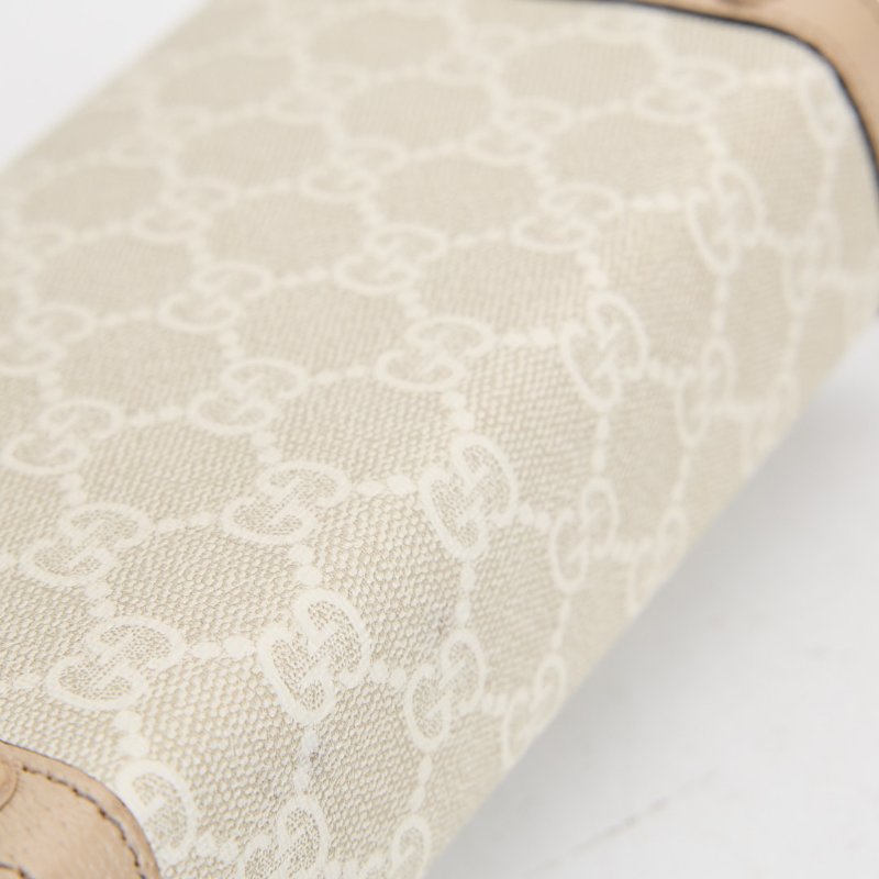 二手Gucci 1955橫版手機包 燕麥色-7