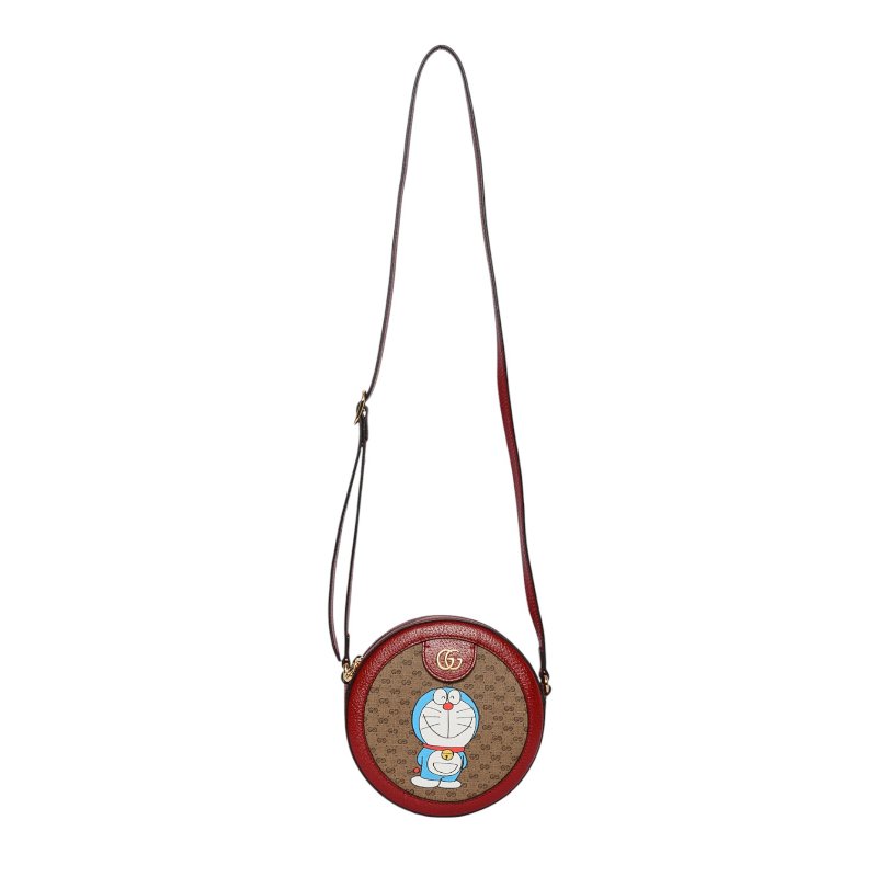 Gucci古馳x多啦A夢小叮噹斜背包-0