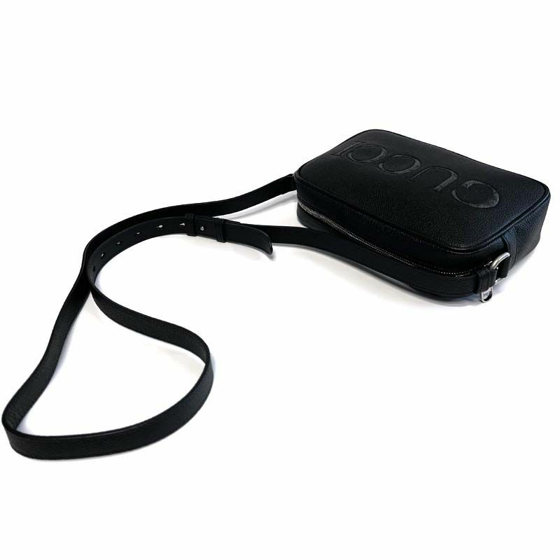 GUCCI GG Supreme 黑色單肩包 768391 AACYX 8446-3