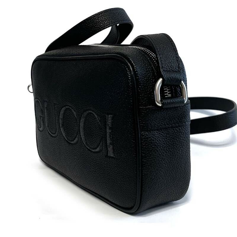 GUCCI GG Supreme 黑色單肩包 768391 AACYX 8446-5