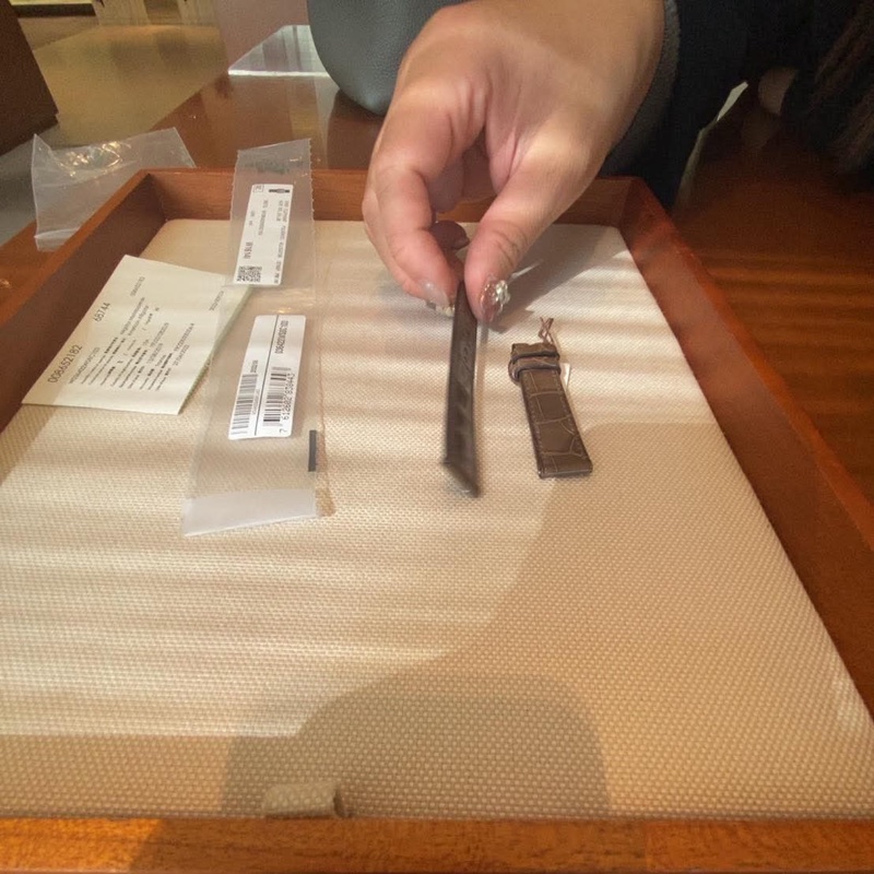 愛馬仕Hermas H鑲鑽鱷魚皮手錶21x30mm女錶⌚️-10