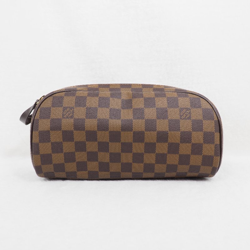 二手 LOUIS VUITTON 棋盤洗漱包-0
