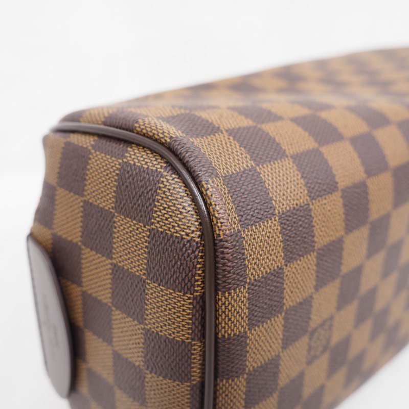 二手 LOUIS VUITTON 棋盤洗漱包-9
