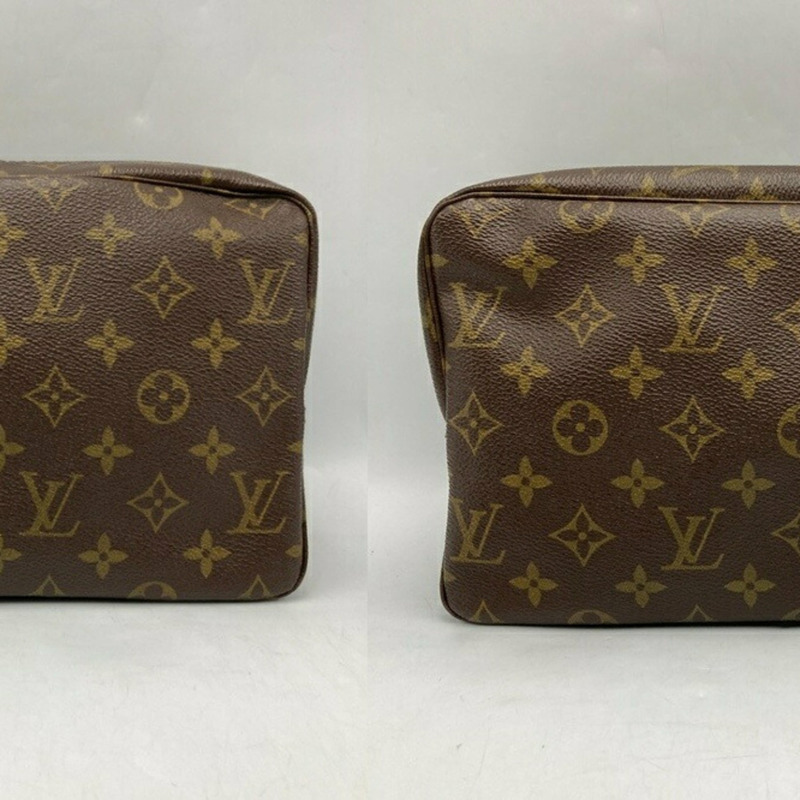 路易威登 (LOUIS VUITTON) 路易威登 Monogram True Towel 28 M47522 手拿包 D4-1