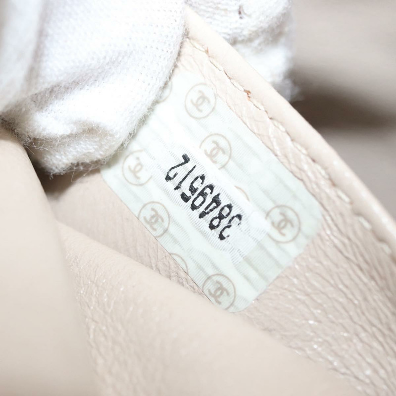 【日本直送】香奈兒 Matelasse 手提包 粉紅金 CC 標誌-11