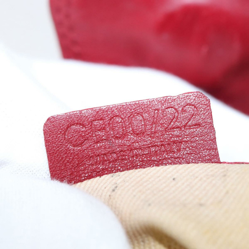 【日本直送】CELINE 2002世界盃單肩包 皮革 白色 黑色 銀色 Auth mr1649-10