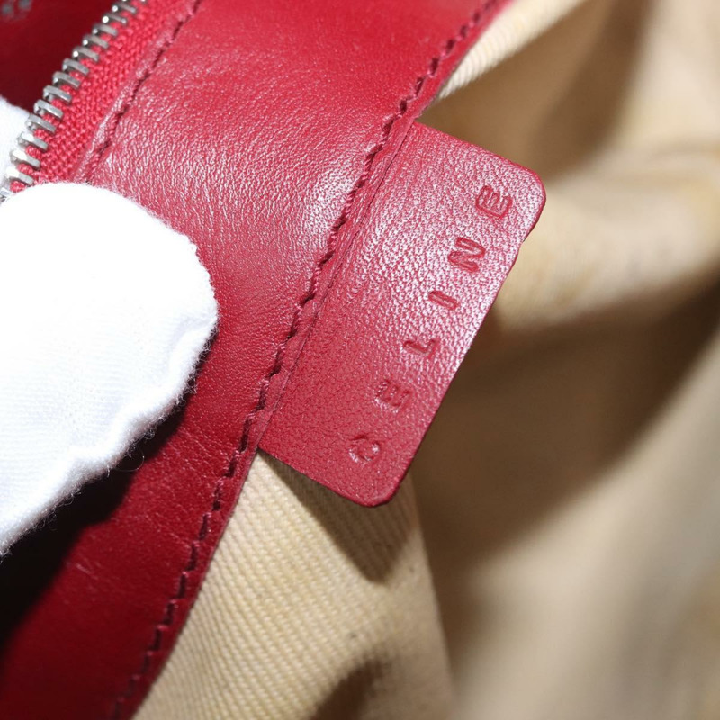 【日本直送】CELINE 2002世界盃單肩包 皮革 白色 黑色 銀色 Auth mr1649-24