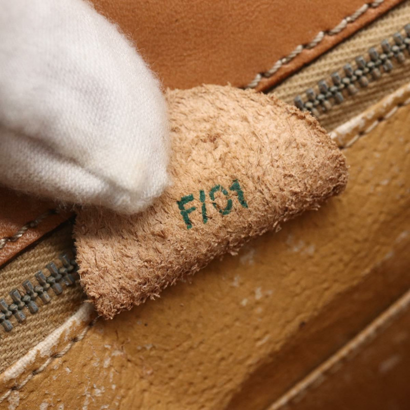 【日本直送】CELINE Macadam帆布手提包 PVC 米色 金色 Auth mr1651-11