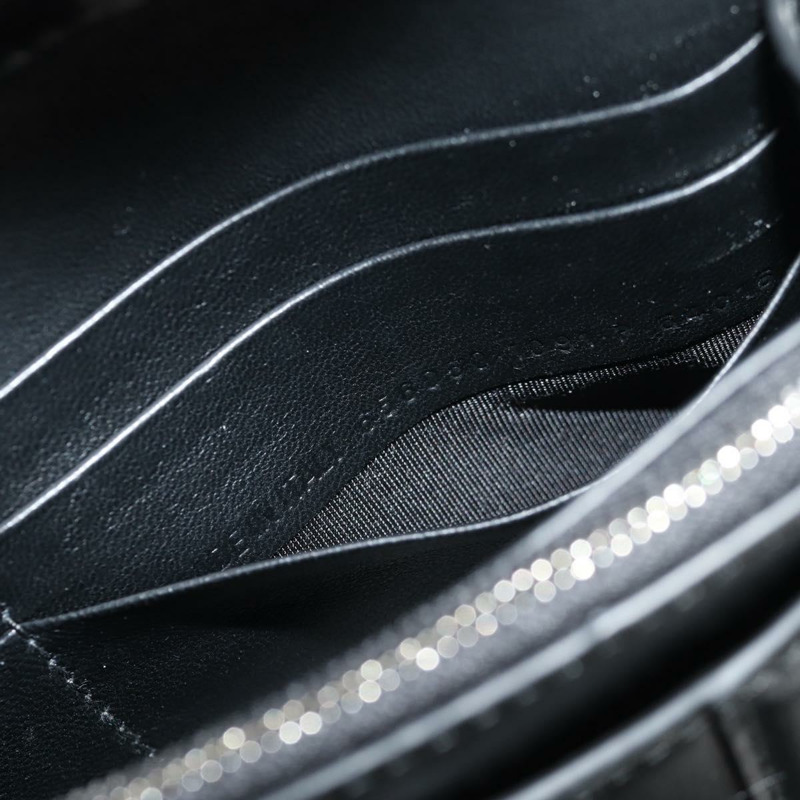 【日本直送】BALENCIAGA 與 Adidas 聯名款鏈條包,黑色皮革,貨號 656050,正品 mr1601M-10