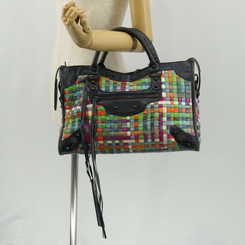 【日本直送】BALENCIAGA 城市手袋 皮革 2way 多色 115748 正品 154085V-28