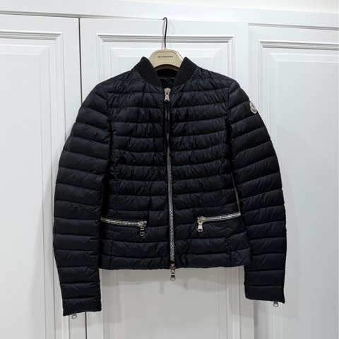 moncler 黑色 立領 輕羽絨 羽絨外套 夾克 風衣外套 防風外套 外套