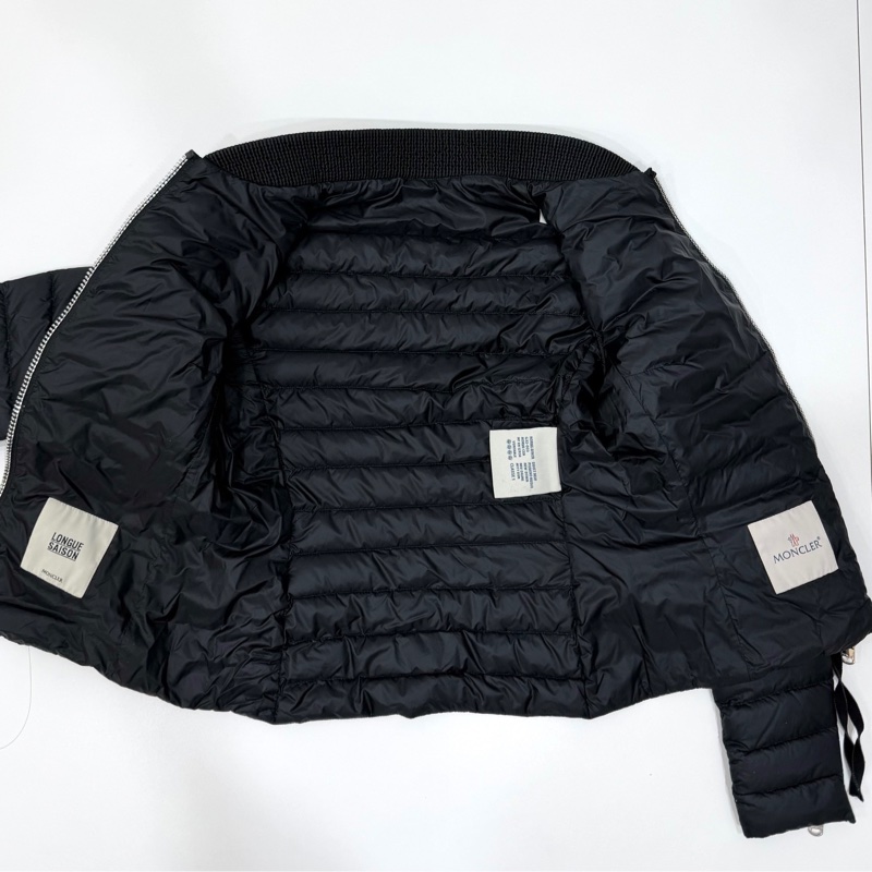 moncler 黑色 立領 輕羽絨 羽絨外套 夾克 風衣外套 防風外套 外套-21