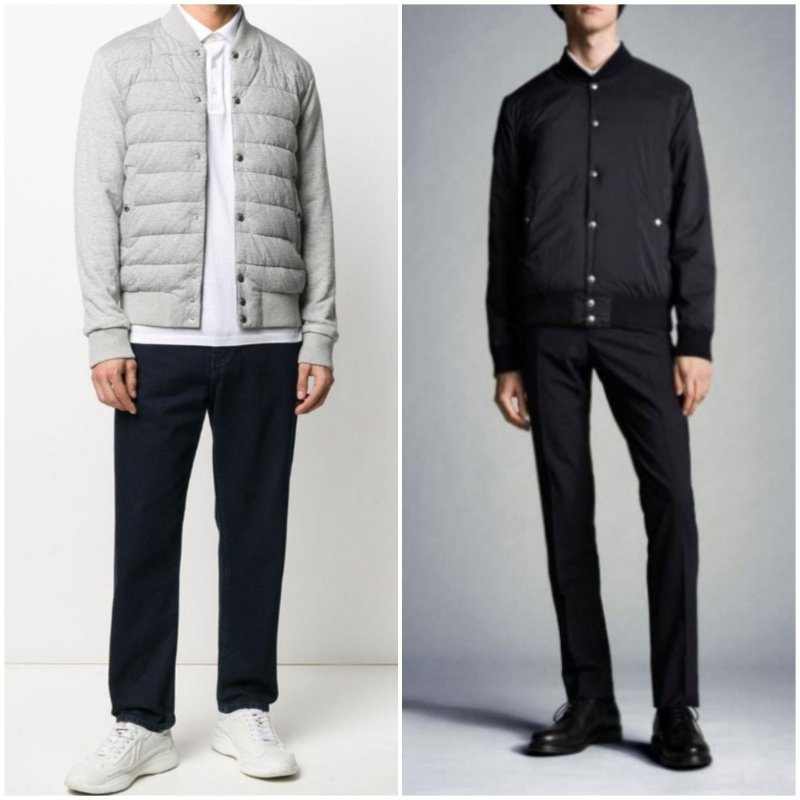 💎Han's house精品服飾💎moncler 羽絨 拼接 外套 特殊款 雙面穿-8