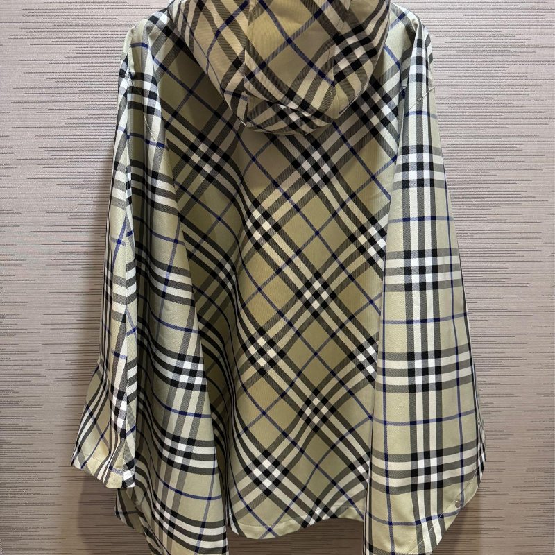 💎Han's house精品服飾💎 Burberry 刺繡 戰馬 格紋 斗篷 風衣 外套-0