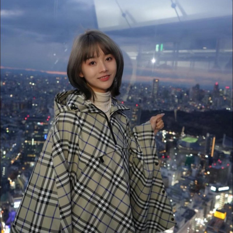 💎Han's house精品服飾💎 Burberry 刺繡 戰馬 格紋 斗篷 風衣 外套-8