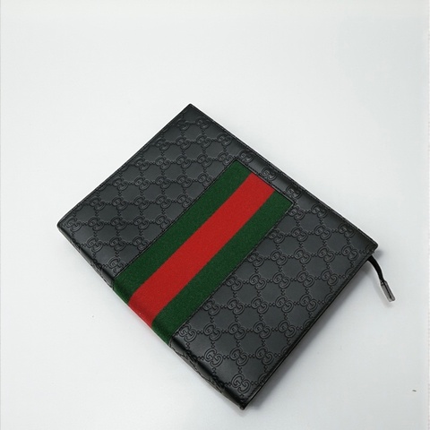 莉亞精品♡ Gucci 手拿包 黑 二手美品