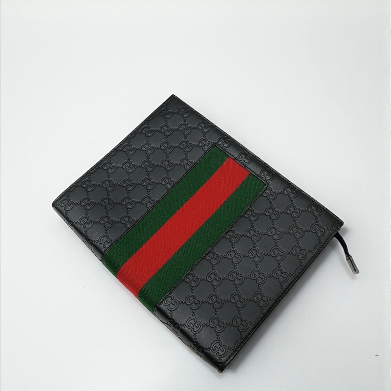 莉亞精品♡ Gucci 手拿包 黑 二手美品-0