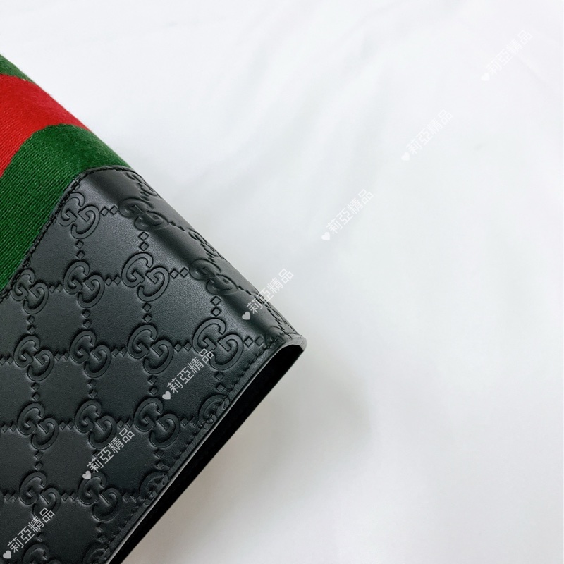 莉亞精品♡ Gucci 手拿包 黑 二手美品-8