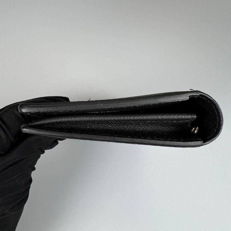 LV N62665/晶片款 黑棋盤格Brazza長夾-2