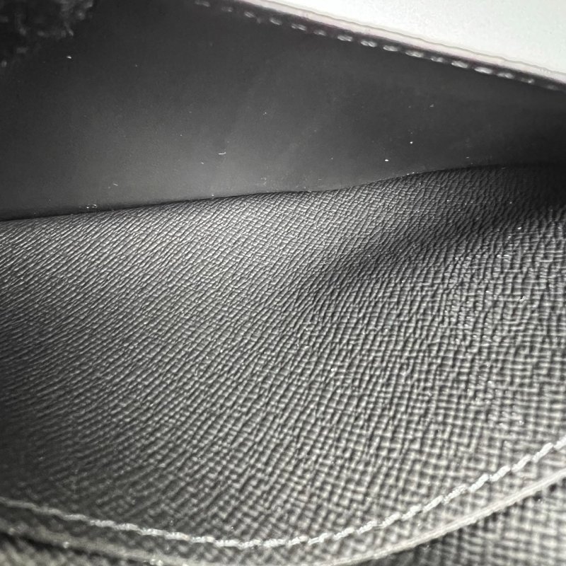 LV N62665/晶片款 黑棋盤格Brazza長夾-10