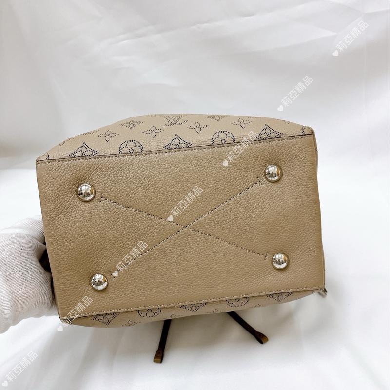 莉亞精品♡ LV 月光女神水桶包 大象灰 二手美品-5