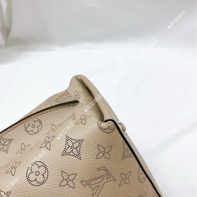 莉亞精品♡ LV 月光女神水桶包 大象灰 二手美品-9