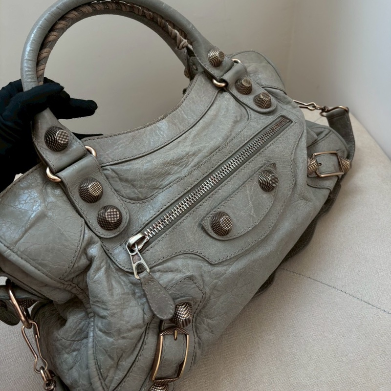 🏷️ Balenciaga 沙丘色機車包-4