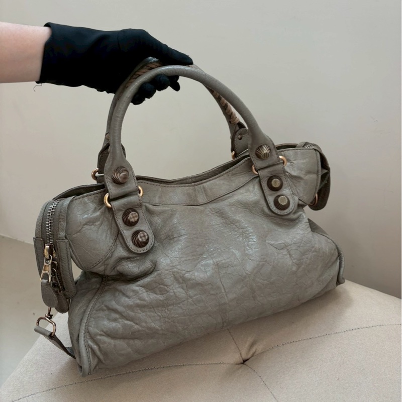 🏷️ Balenciaga 沙丘色機車包-6