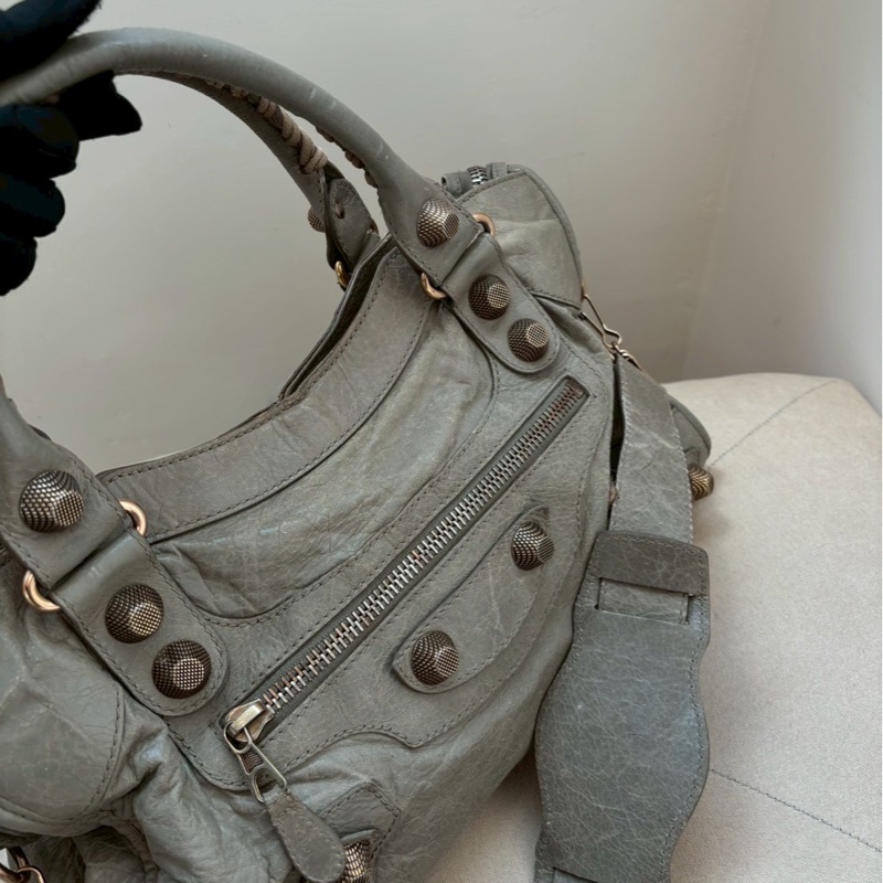 🏷️ Balenciaga 沙丘色機車包-8