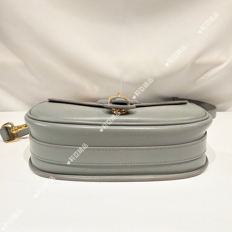莉亞精品♡ Dior Bobby 中號 岩石灰 二手美包-2