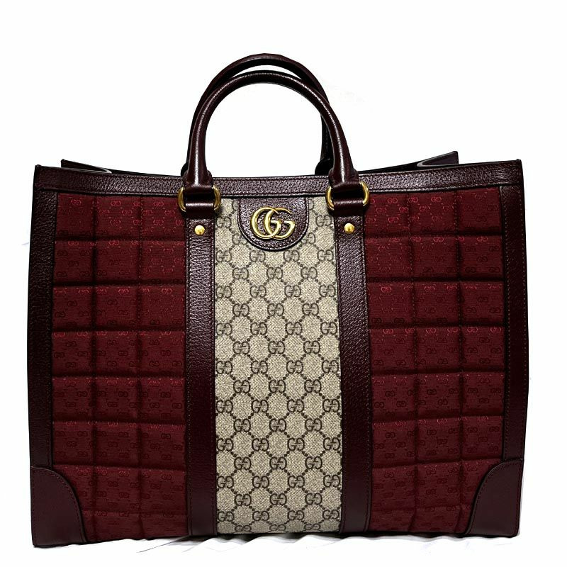 GUCCI Ophidia 大手提包 酒紅色 724665 FAB9Y 6042-0