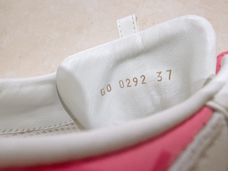 Louis Vuitton Run Away Sneaker粉色老花運動鞋-3