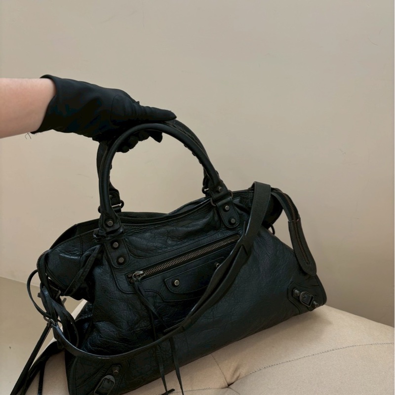 🏷️ Balenciaga 黑武士機車包-1