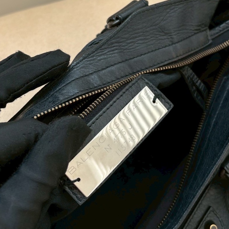 🏷️ Balenciaga 黑武士機車包-10