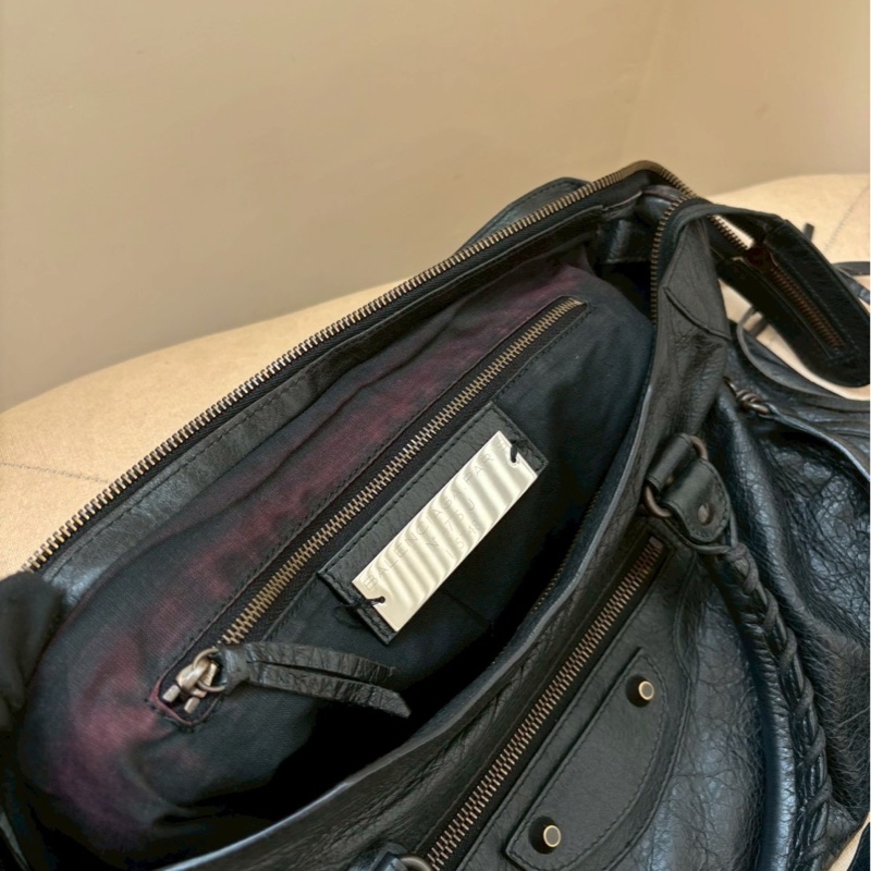 🏷️ Balenciaga 黑武士機車包-11
