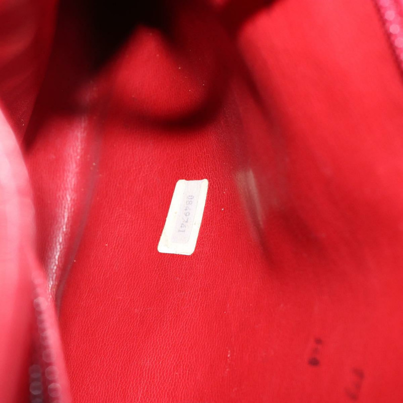 【日本直送】香奈兒 Bicolore 鏈條肩背包，羊皮材質，紅色金色雙C標誌，正品編號 154767-10