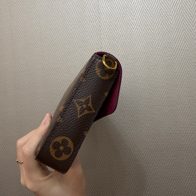 LV 原花金釦三合一鍊包M81896-3