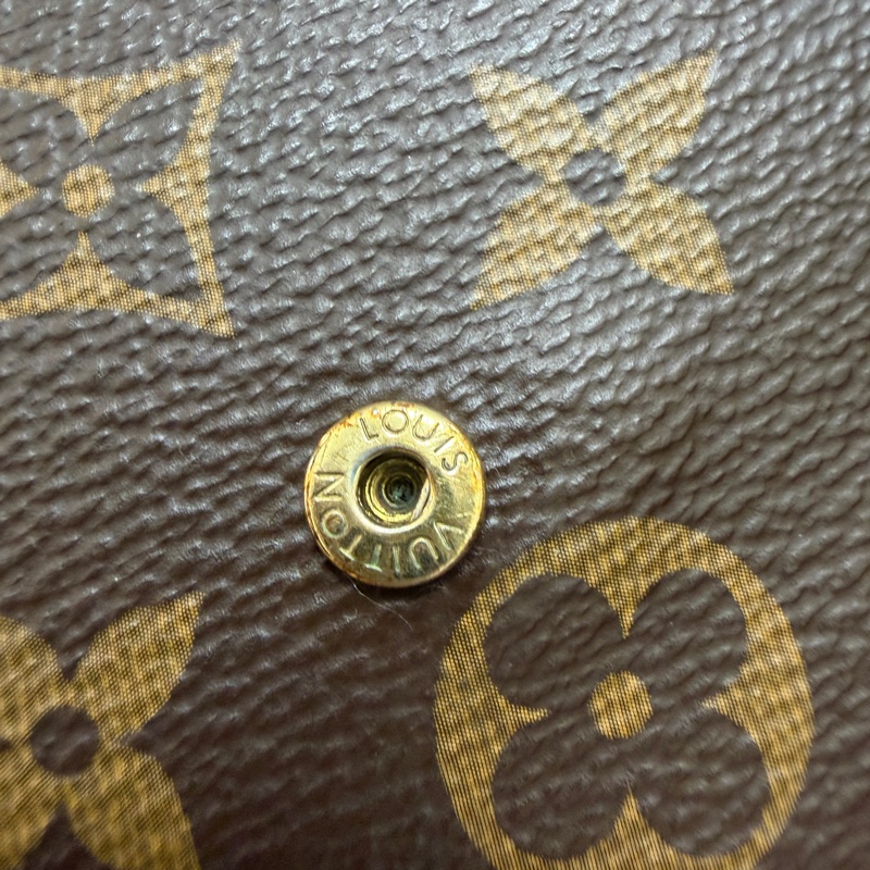 LV 原花金釦三合一鍊包M81896-8