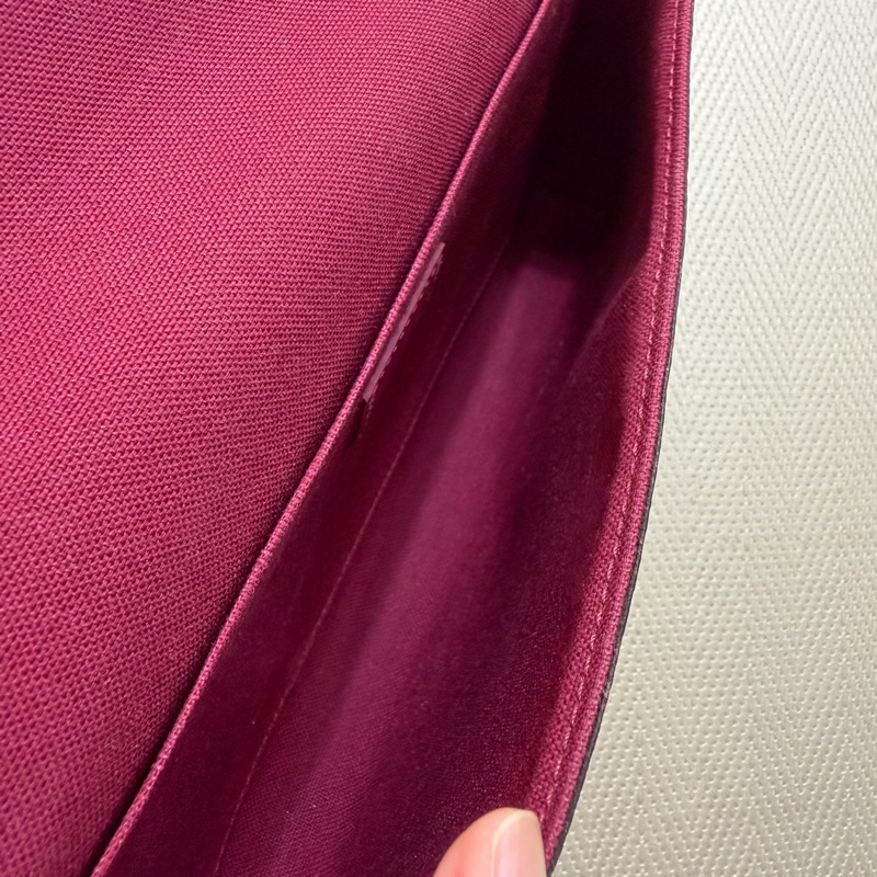 LV 原花金釦三合一鍊包M81896-11